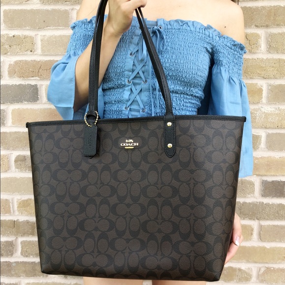 Gaby’sBags💕👜-NWT Coach Reversible Purse💕💕 - Picture 5 of 6